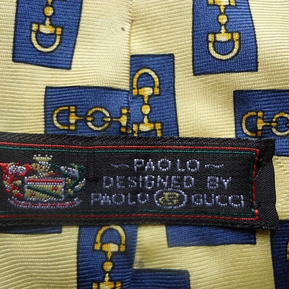 -Paolo-designed by Paolo Gucci 100% silk men's tie. - Picture 3 of 8